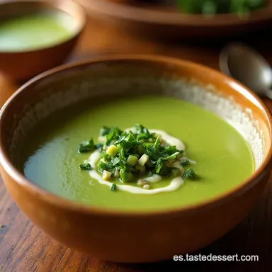 Sopa Crema de Zucchini Keto La Receta F&aacute;cil y Cremosa Perfecta Tarjeta de receta