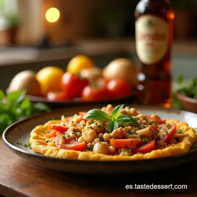 Tabla de C&oacute;ctel 2 Receta Un Fest&iacute;n Espa&ntilde;ol F&aacute;cil Tarjeta de receta