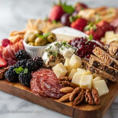 Tabla de Embutidos: Fiesta Lista en 20 Minutos Tarjeta de receta