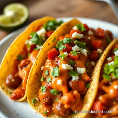 Cenas Sabrosas: &iexcl;Tacos al Pastor Caseros que Enamoran! Tarjeta de receta