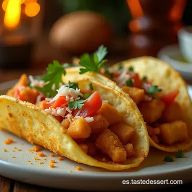 Tacos de Pescado Capeado Estilo Ensenada Receta Crujiente Tarjeta de receta