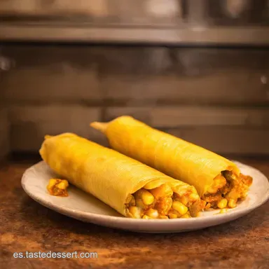 Tamales de Elote Salados Sonorenses Sabor Aut&eacute;ntico Tarjeta de receta