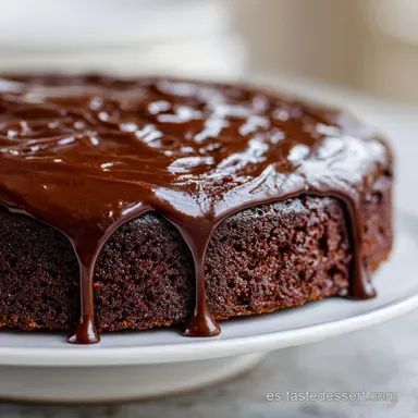 Tarta Chocolate y Galletas para 12 Porciones Tarjeta de receta