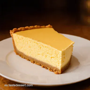 Tarta de Crema de Vainilla F&aacute;cil Un Cl&aacute;sico Delicioso Tarjeta de receta