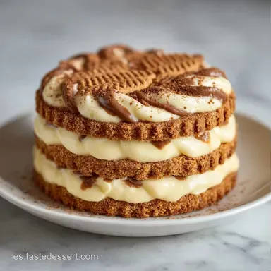 Receta Tarta Galletas Cumplea&ntilde;os: Para 8 Tarjeta de receta