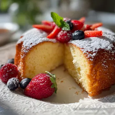 Tarta de la Abuela con Natillas, Ready in 40 Min Tarjeta de receta