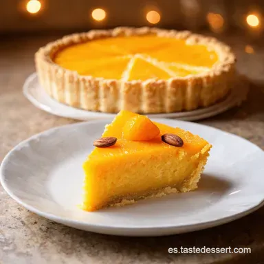Tarta de Naranja Sanguina y Almendras Un Sol en Cada Bocado Tarjeta de receta