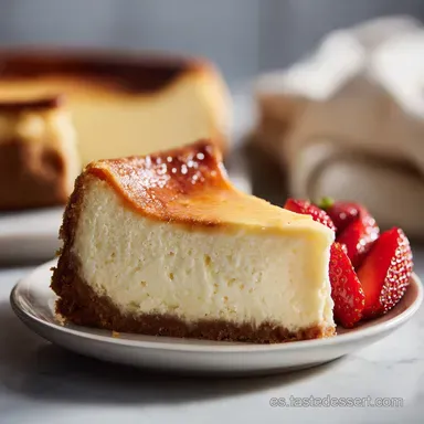 Tarta De Queso Philadelphia: Horneada en 70 Minutos Tarjeta de receta