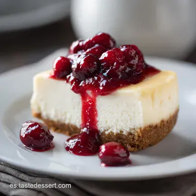 Tarta De Queso Receta F&aacute;cil al Horno (1h 5min) Tarjeta de receta