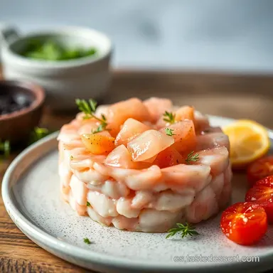 Tartar de Salm&oacute;n Fresco: &iexcl;Receta F&aacute;cil y Deliciosa! Tarjeta de receta