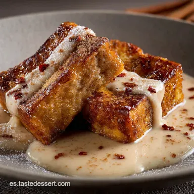Recetas con pan de ayer Torrijas de la Abuela tiernas y cremosas Tarjeta de receta