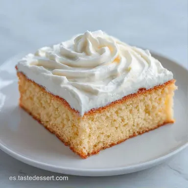 Torta de Crema Blanca para 12 Personas Tarjeta de receta