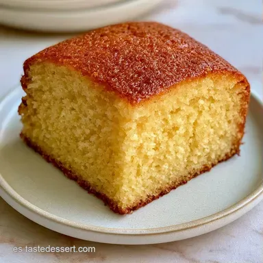 Torta de Vainilla en 50 Minutos Tarjeta de receta
