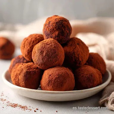 Trufa de Chocolate: Receta Francesa por 4h 40min Tarjeta de receta