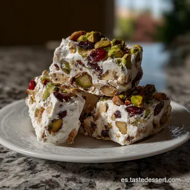 Turrn Navideo Infografa: Receta Navide&ntilde;a F&aacute;cil Tarjeta de receta