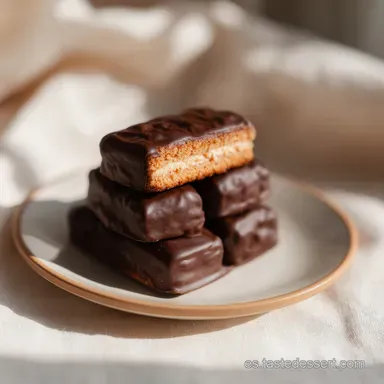 Turr&oacute;n de Chocolate en 20 Minutos: Textura Crujiente y Sedosa Tarjeta de receta
