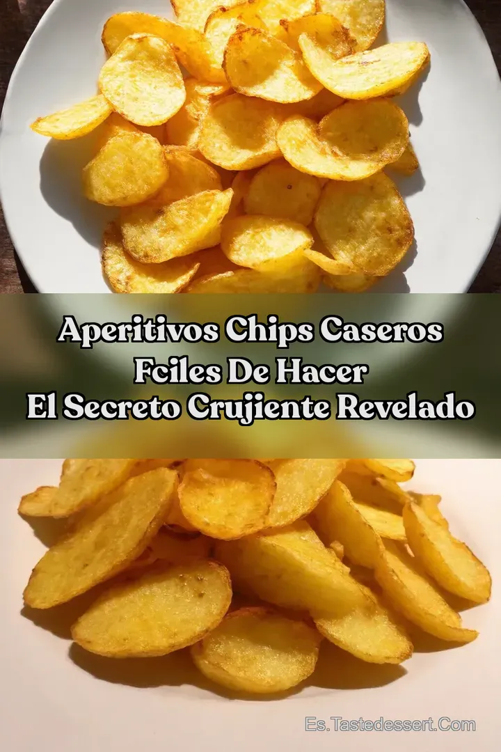 Aperitivos Chips caseros fciles de hacer El Secreto Crujiente Revelado