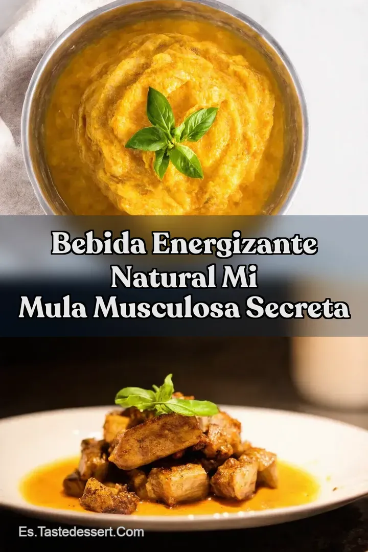 Bebida Energizante Natural Mi Mula Musculosa Secreta