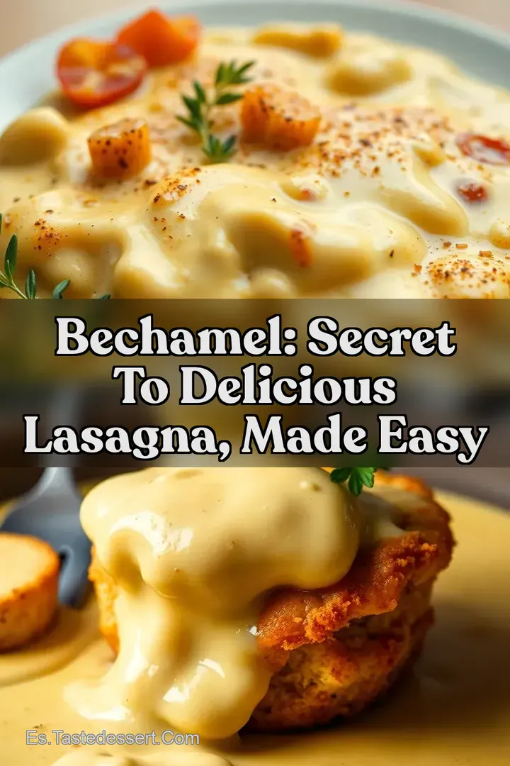 Bechamel: Secret to Delicious Lasagna Made Easy