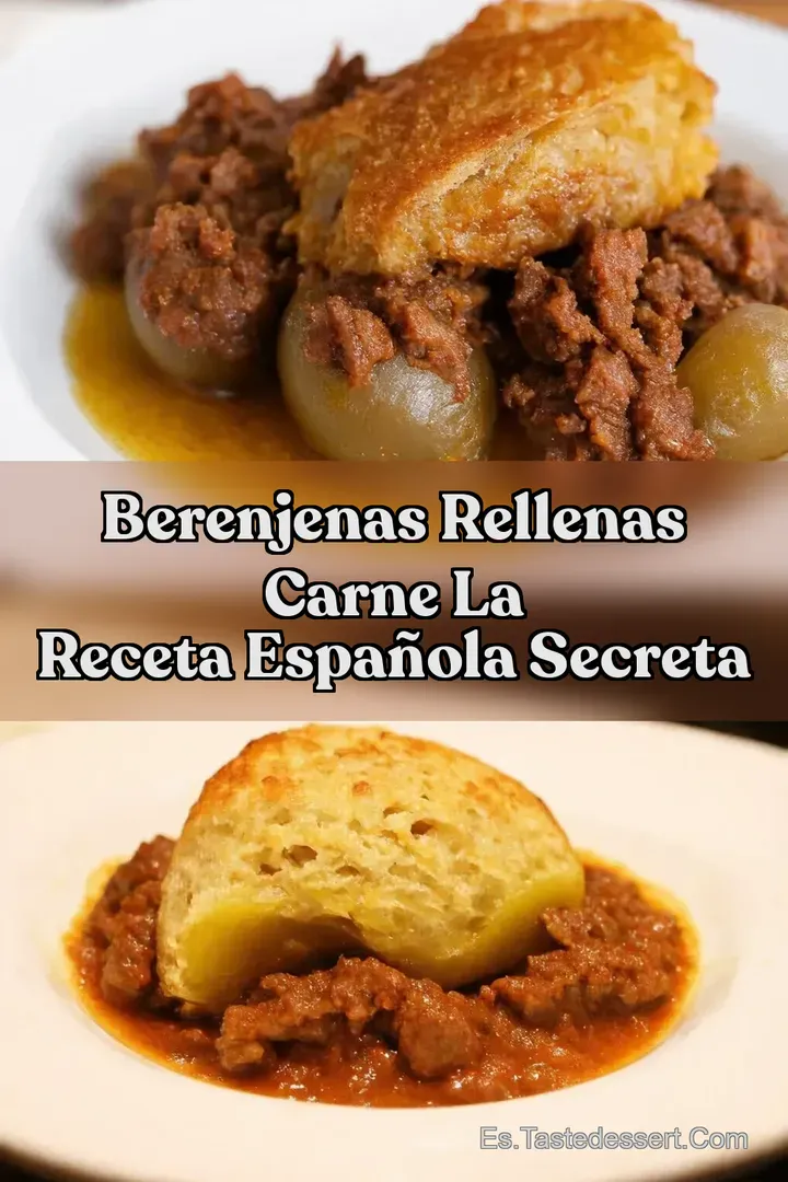 Berenjenas Rellenas Carne La Receta Espa&ntilde;ola Secreta