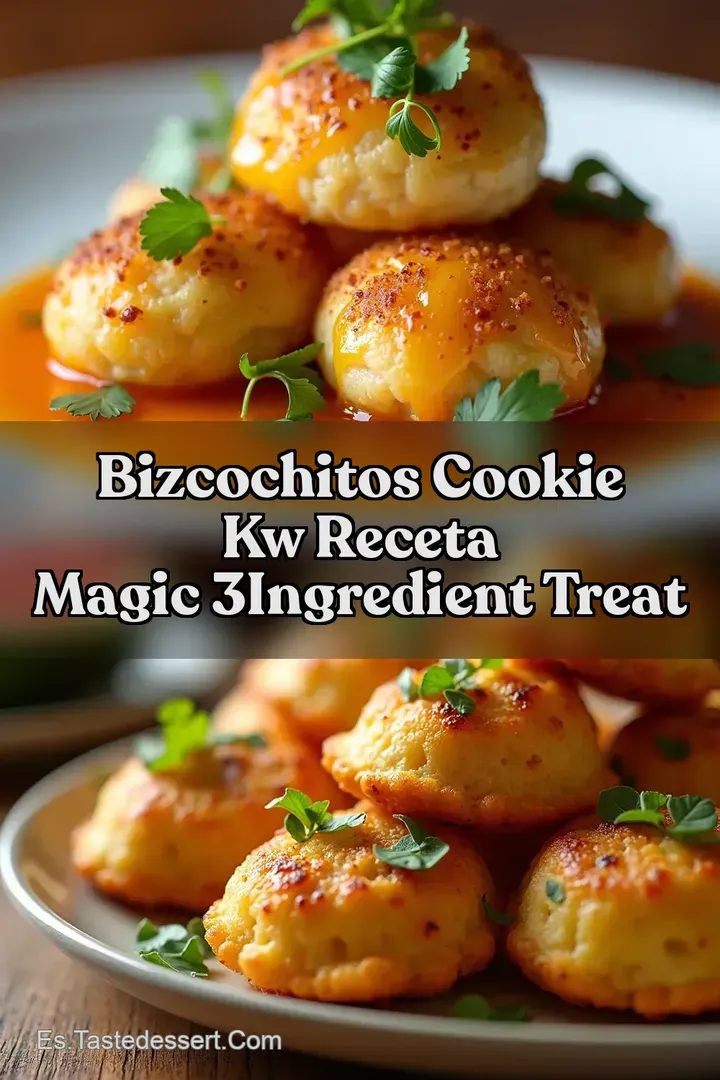 Bizcochitos Cookie kw Receta Magic 3Ingredient Treat
