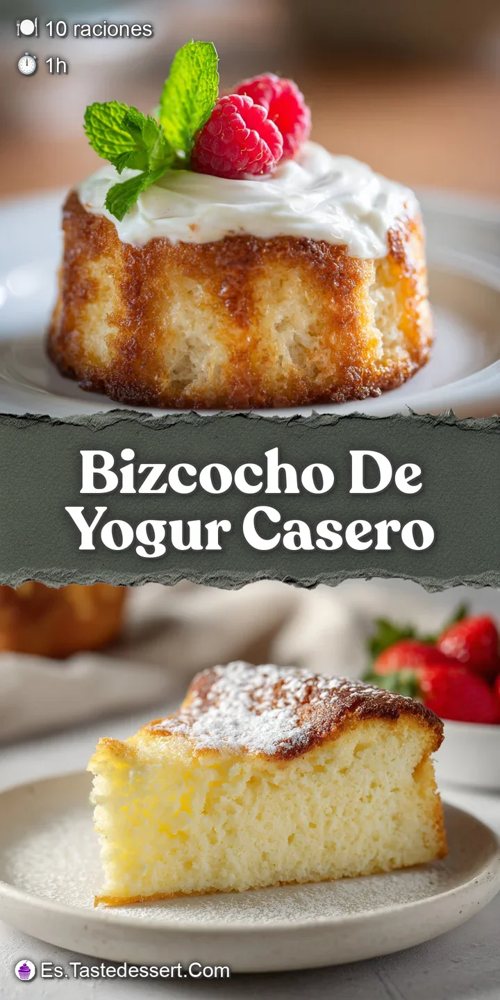 Close-up of a moist, airy yogurt cake. Delicate crumb with slightly browned edges. Hints of vanilla and sweetness visible.