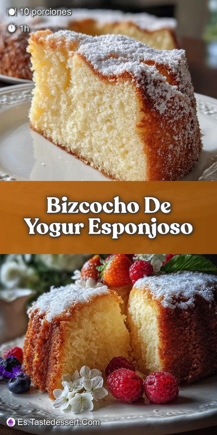 Close-up of a soft, airy yogurt cake. Tiny bubbles create a delicate texture, hinting at its light and spongy character.