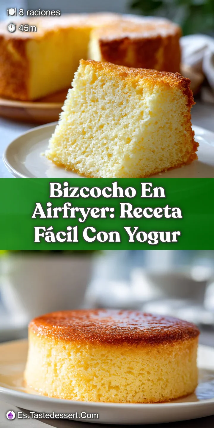Close-up of air fryer cake: Soft, porous crumb with a slightly caramelized crust. Visible steam suggests warm, fresh baking.