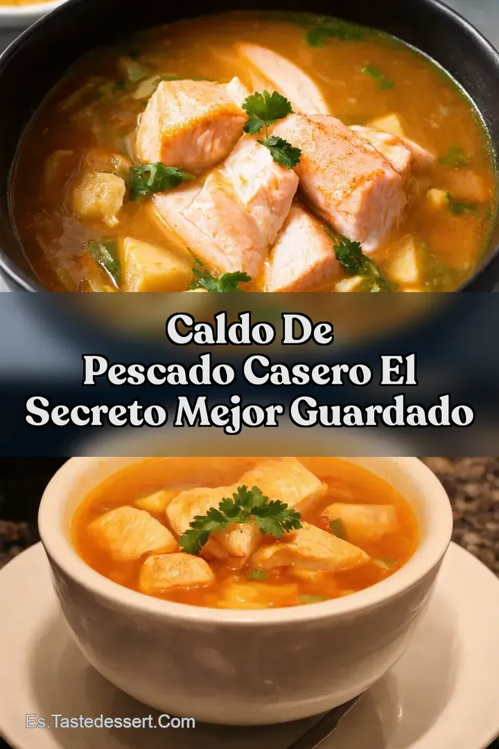 Caldo de Pescado Casero El Secreto Mejor Guardado