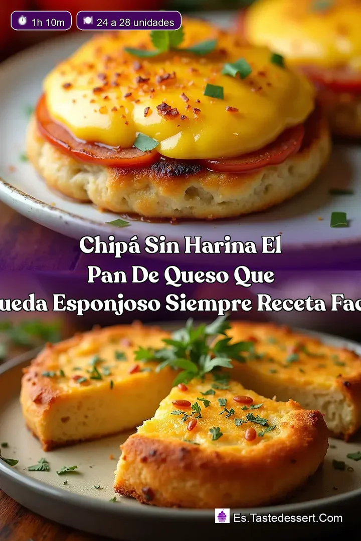 Chip&aacute; Sin Harina El Pan de Queso Que Queda Esponjoso Siempre Receta Facil