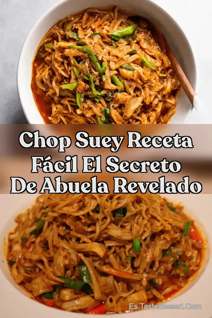 Chop Suey Receta F&aacute;cil El Secreto de Abuela Revelado