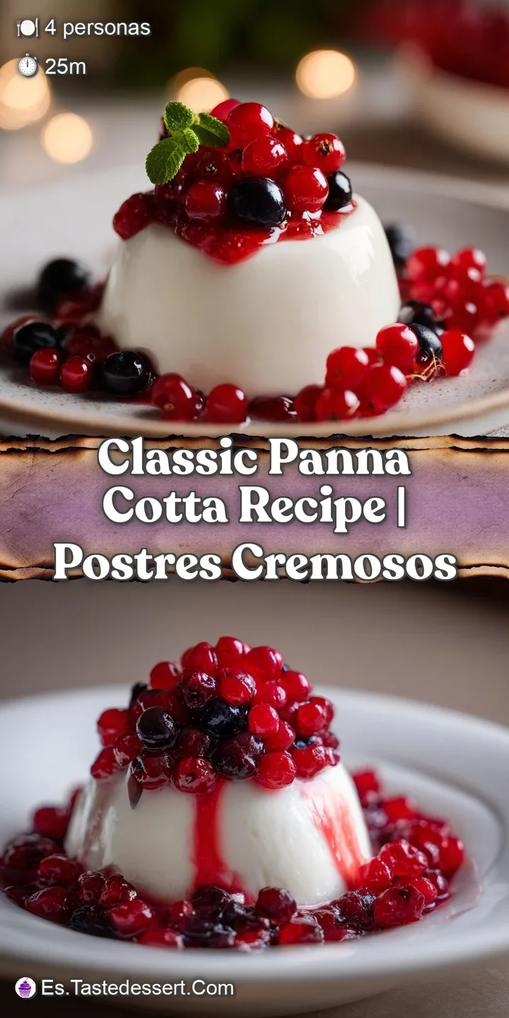 Primer plano de una crema blanca y brillante con textura temblorosa, ba&ntilde;ada en alm&iacute;bar rojo y motas negras de vainilla.