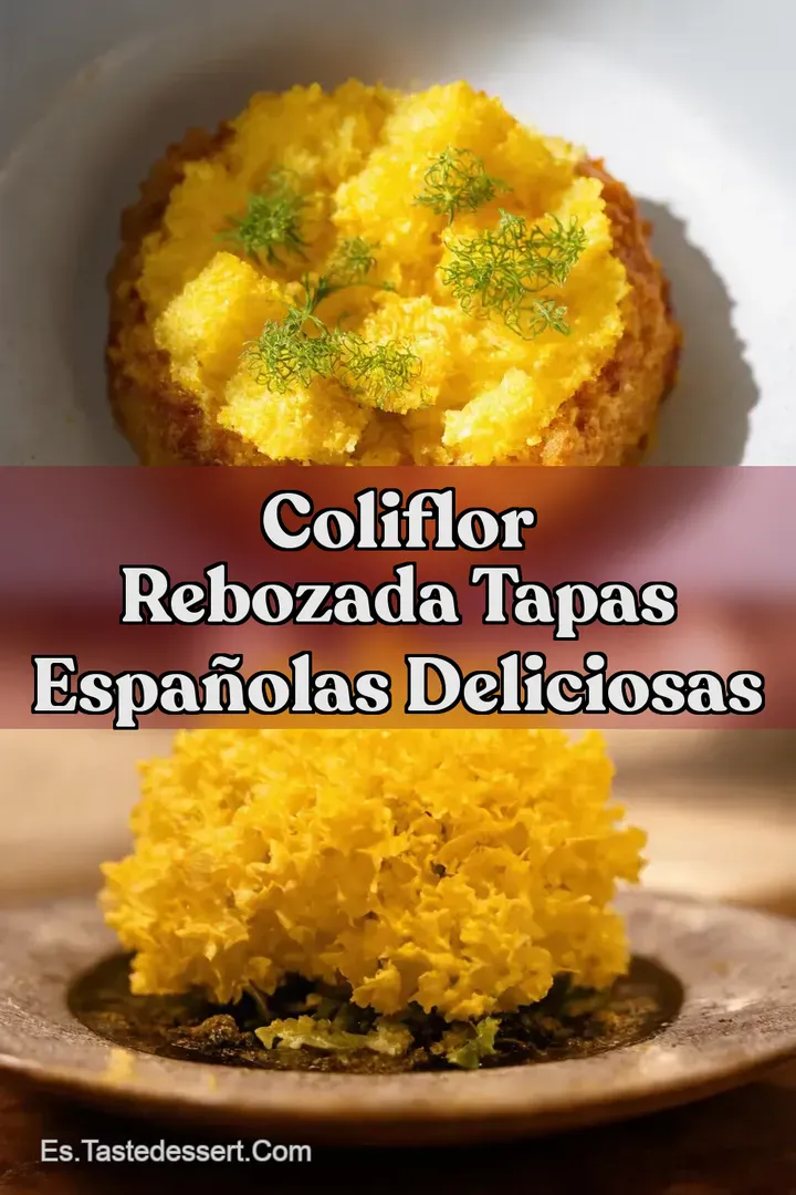Coliflor Rebozada Tapas Espa&ntilde;olas Deliciosas