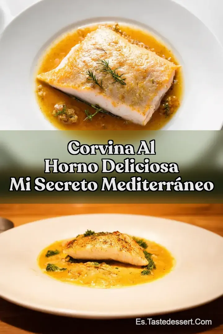 Corvina Al Horno Deliciosa Mi Secreto Mediterr&aacute;neo