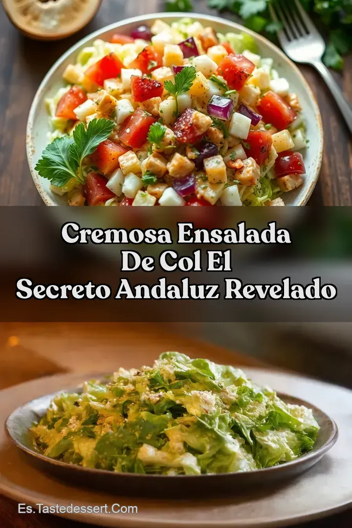 Cremosa Ensalada de Col El Secreto Andaluz Revelado