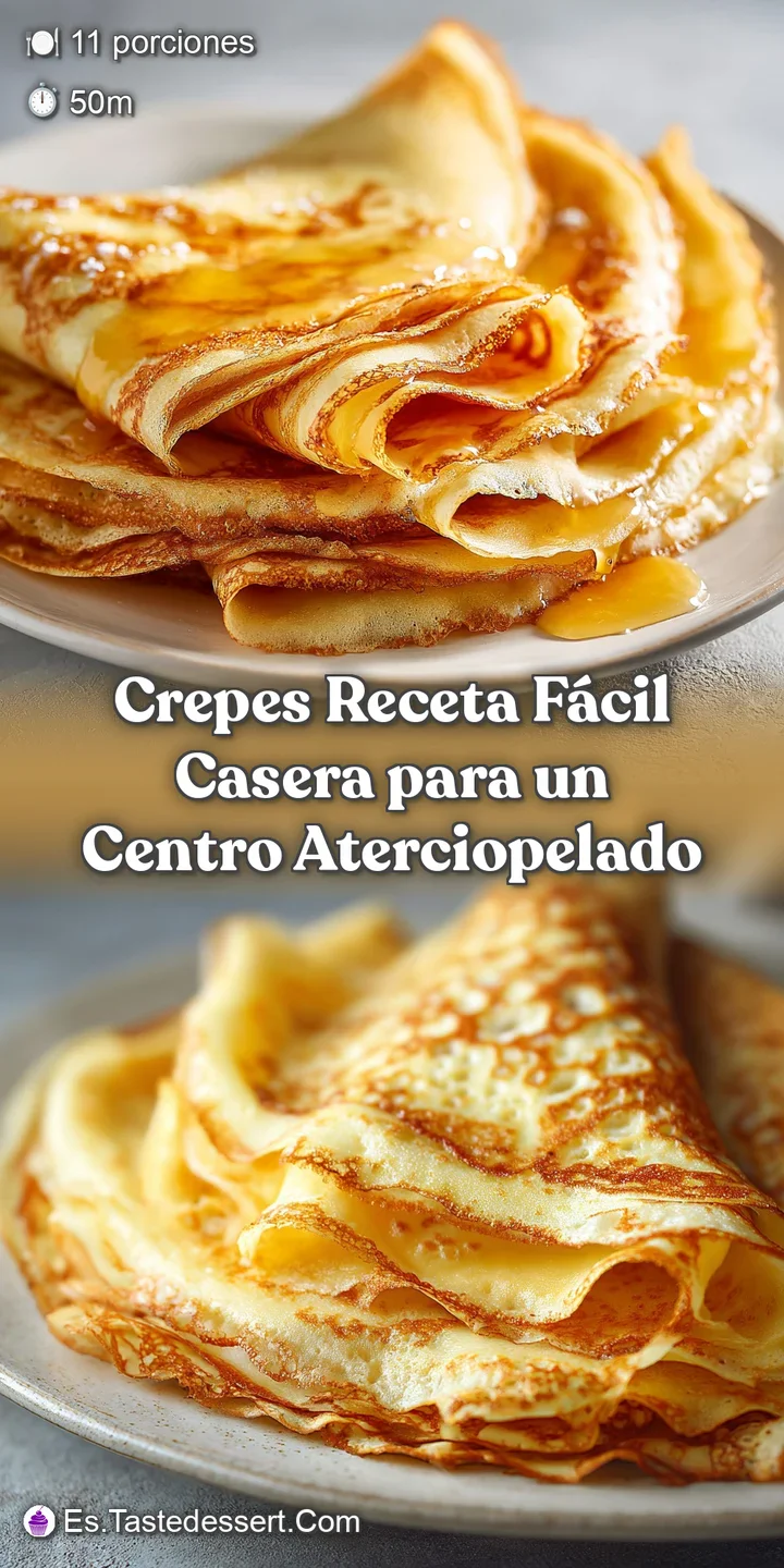 Close-up of a crepe revealing a velvety smooth center. The warm, light colors invite you to savor its deliciousness.