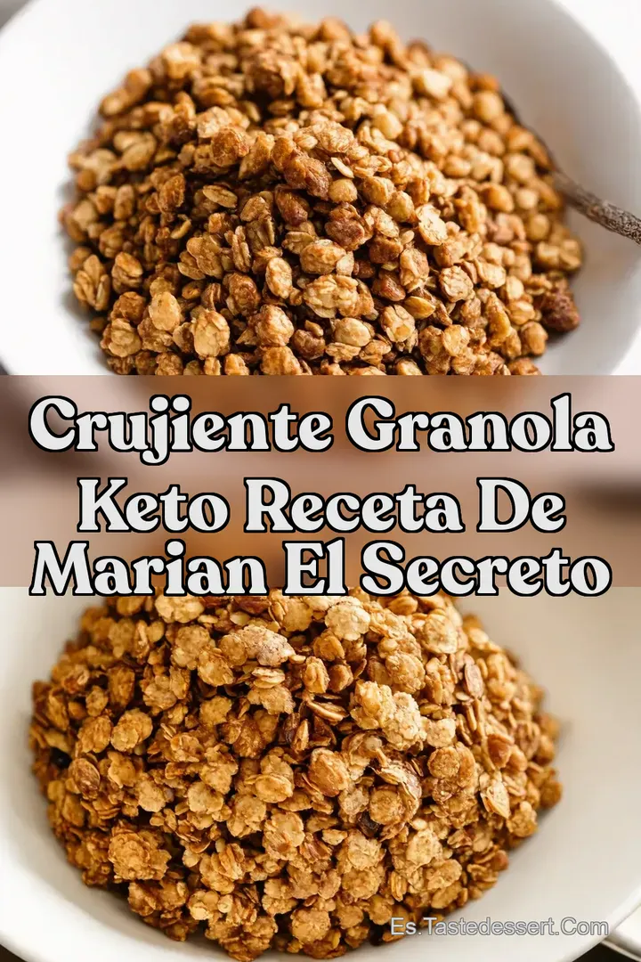 Crujiente Granola Keto Receta de Marian El Secreto
