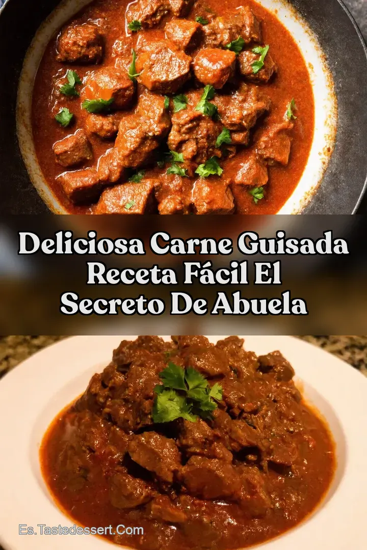 Deliciosa Carne Guisada Receta F&aacute;cil El Secreto de Abuela