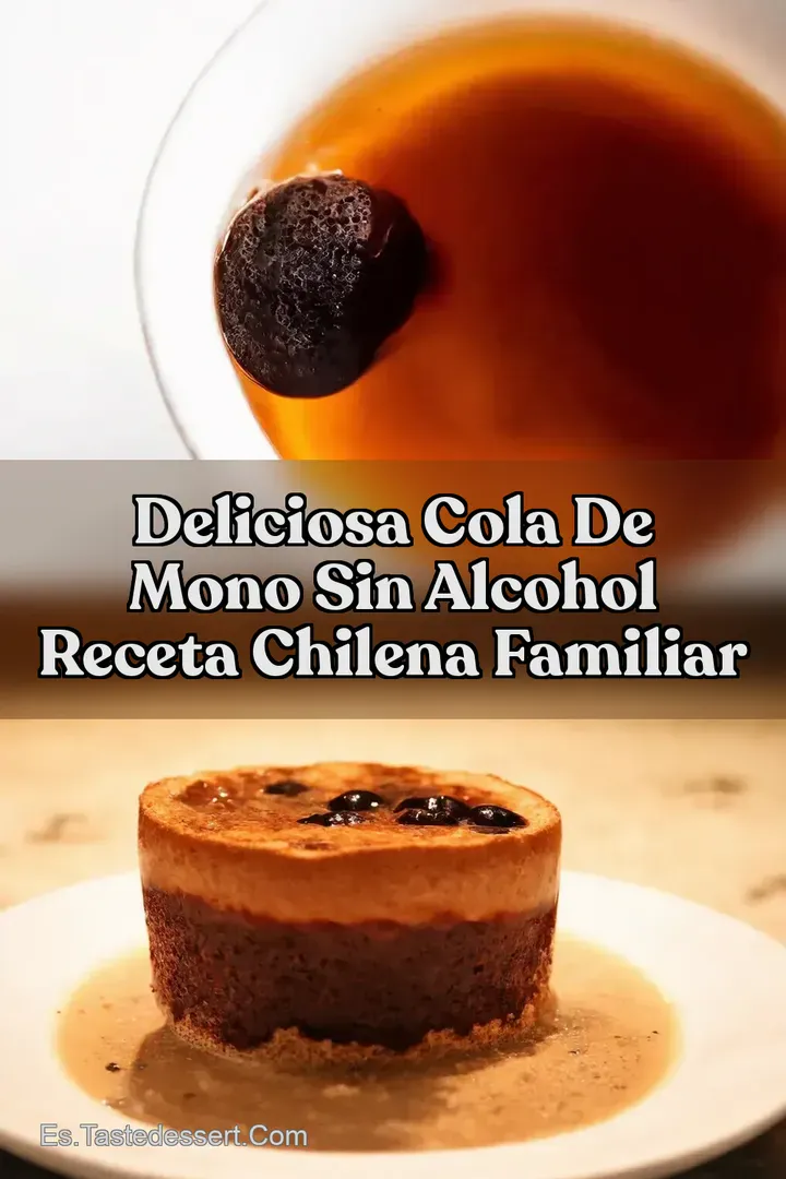 Deliciosa Cola De Mono Sin Alcohol Receta Chilena Familiar