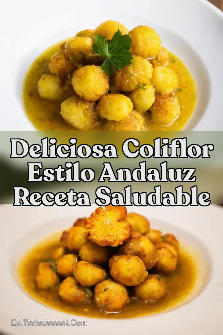 Deliciosa Coliflor Estilo Andaluz Receta Saludable