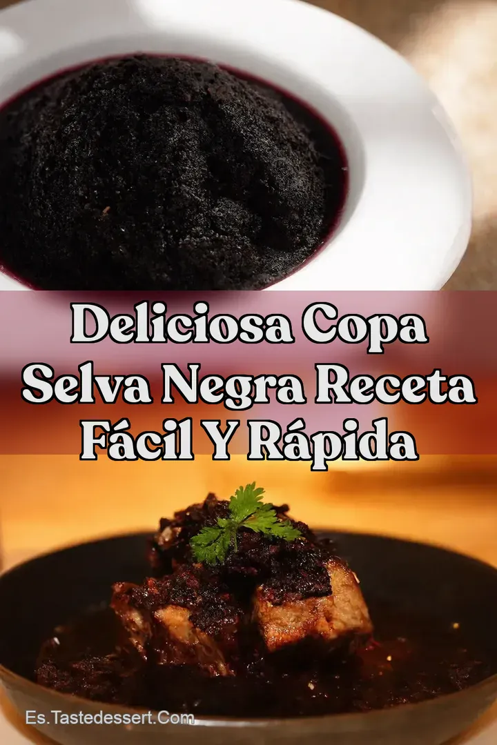Deliciosa Copa Selva Negra Receta F&aacute;cil y R&aacute;pida