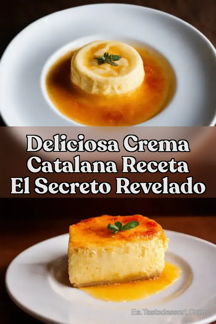 Deliciosa Crema Catalana Receta El Secreto Revelado