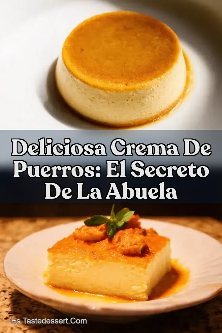 Deliciosa Crema de Puerros: El Secreto de la Abuela