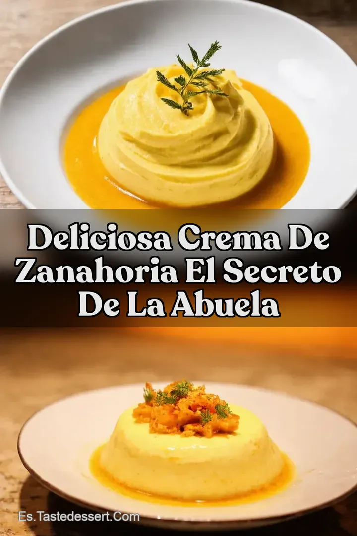 Deliciosa Crema de Zanahoria El Secreto de la Abuela