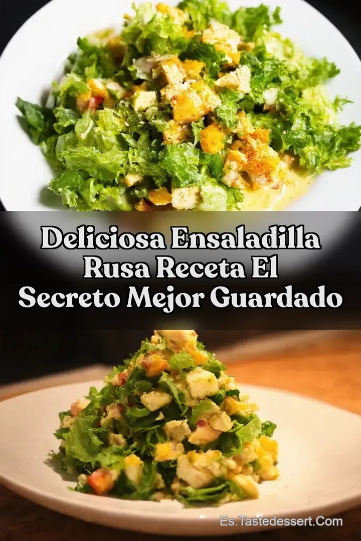 Deliciosa Ensaladilla Rusa Receta El Secreto Mejor Guardado
