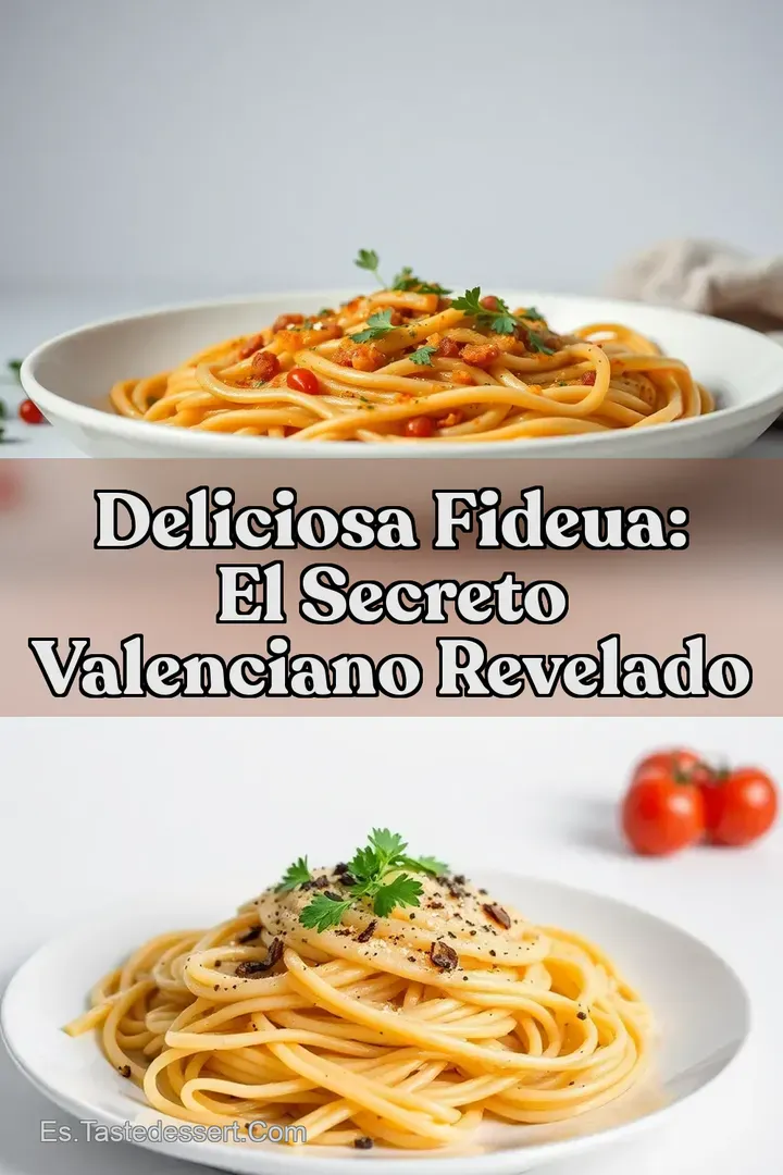 Deliciosa Fideua: El Secreto Valenciano Revelado