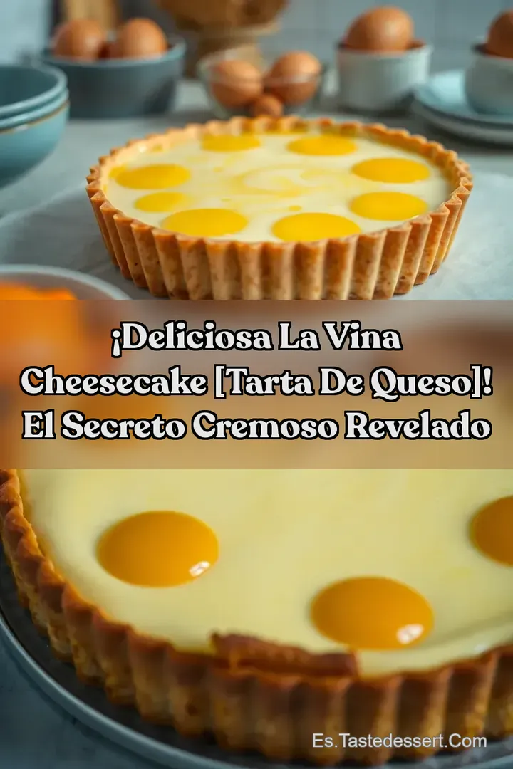 &iexcl;Deliciosa La Vina Cheesecake [tarta de queso]! El Secreto Cremoso Revelado