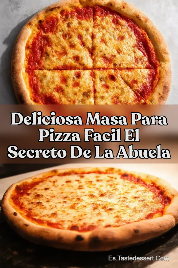 Deliciosa Masa Para Pizza Facil El Secreto de la Abuela
