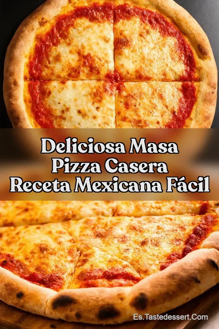 Deliciosa Masa Pizza Casera Receta Mexicana F&aacute;cil
