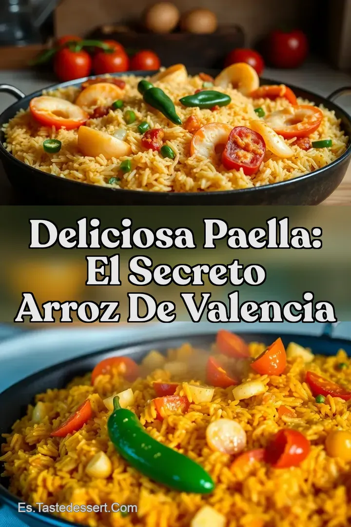 Deliciosa Paella: El Secreto Arroz de Valencia